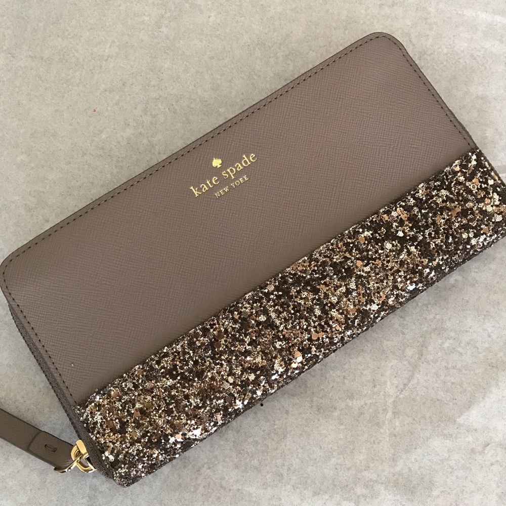 Kate spade NY Greta Court neda glitter wallet - Picture 1 of 5